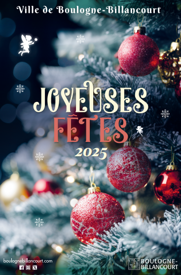 La magie des fêtes ✨ s'invite à Boulogne-Billancourt et de nombreuses animations attendent petits et grands ! 
🎄 Prenez de la hauteur à bord du manège-sapin 
🛍️ Faites vos emplettes au marché de la Grand-Place  
🎁 Profitez des nombreux ateliers créatifs 
🦌 Découvrez le