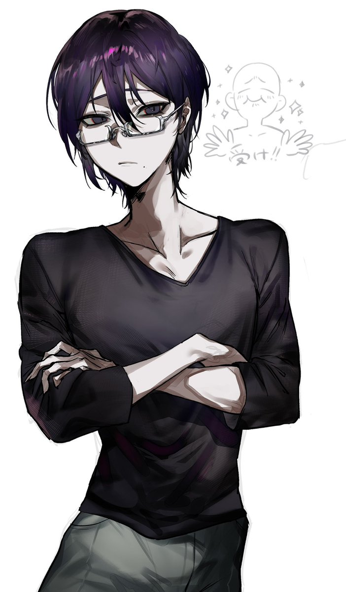 私って白黒カラーをベースにイラスト描いてるし活動名からして、とんでもミステリアスな絵師を目指した方が良いって自分でも物凄く思うんだけどね。
逆にポジティブで元気に活動してた方がギャップあっておもろくね！？ってなっちゃったのでこのままで行きますよろしくお願いします。いぇい。