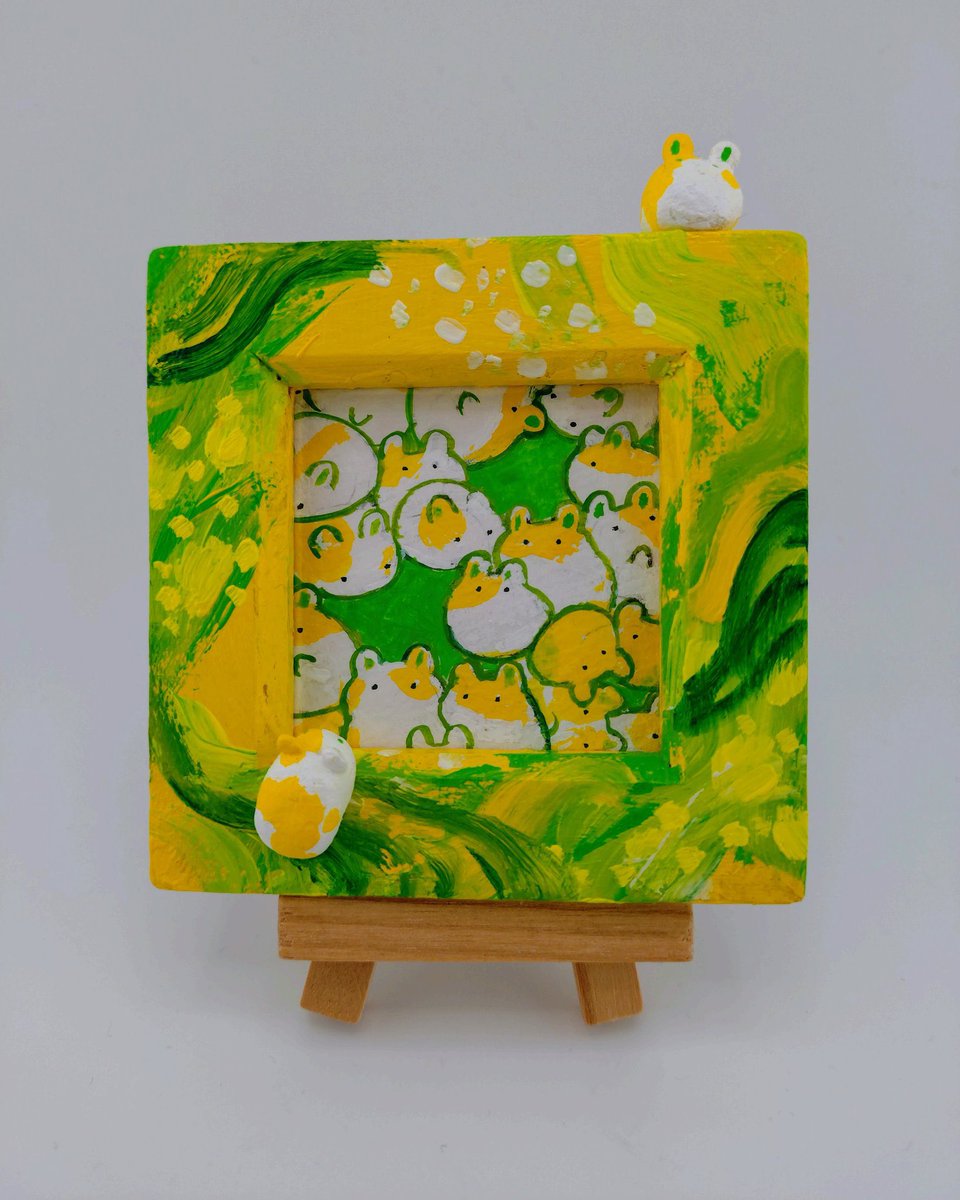 2025.12.03-07】 「IRU いる 2 トビジ個展」 原画購入について 10cm