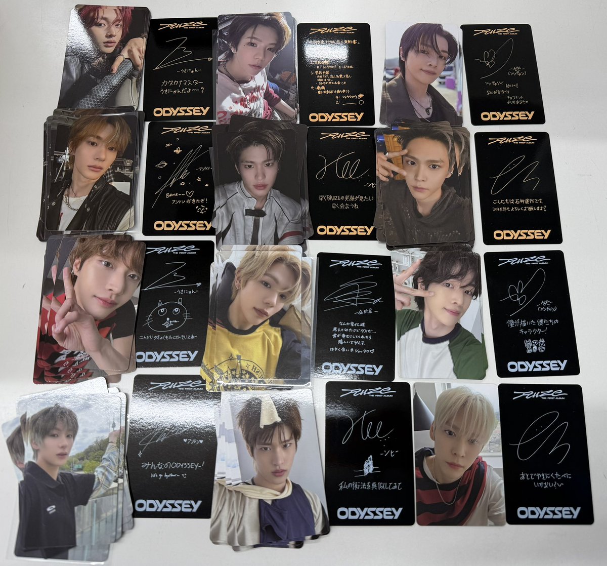 RIIZE RIIZE ODYSSEY日本版トレカ等以前よりトレカ各種お買い求め