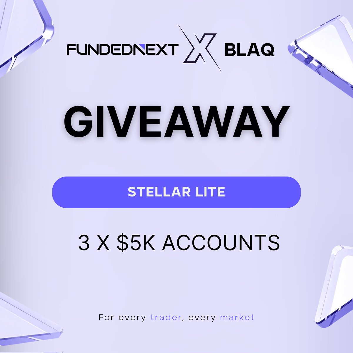3 x $5,000 Stellar Challenge GIVEAWAY💯

How to enter ⬇️
▫️Like and retweet quoted post!
▫️Tag 3 friends.
▫️Like &amp; Retweet this post!
▫️Follow <a href="/FundedNext/">FundedNext</a> <a href="/Big_Blaqqq/">BLAQ🥷📈</a> <a href="/Linokruiz_/">Lino</a>&amp; <a href="/Fav_Royalty/">𝑭𝒂𝒗𝒐𝒖𝒓 𝑹𝒐𝒚𝒂𝒍𝒕𝒚™</a> 

Bonus entry:
Sign up with FundedNext using my link ⤵️
fundednext.com/?fpr=kingsley95
