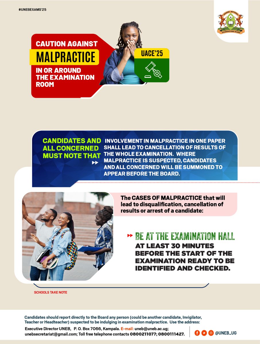 Week Three of #UACE2025 Examinations