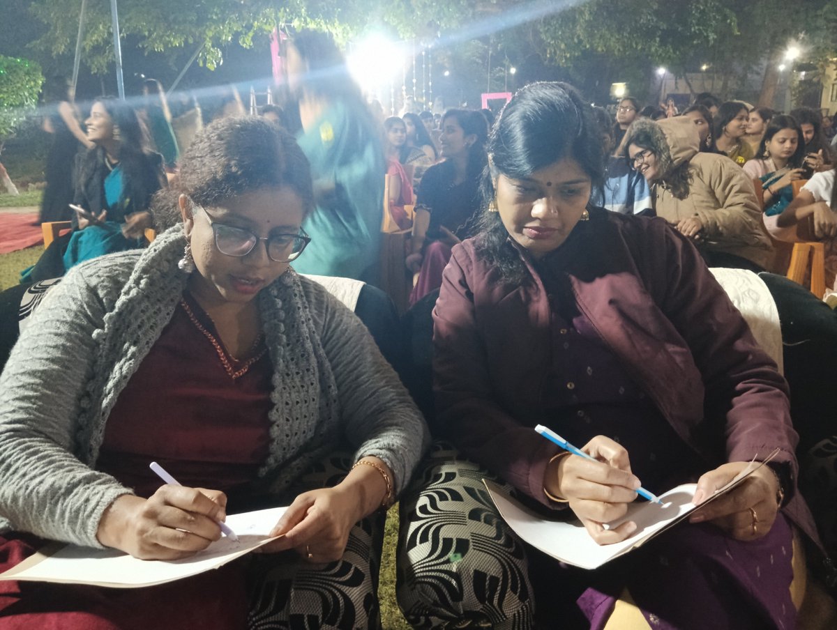 LuKailash's tweet photo. Ramp walk in Freshers,2025 https://t.co/i5PrVZKMMi