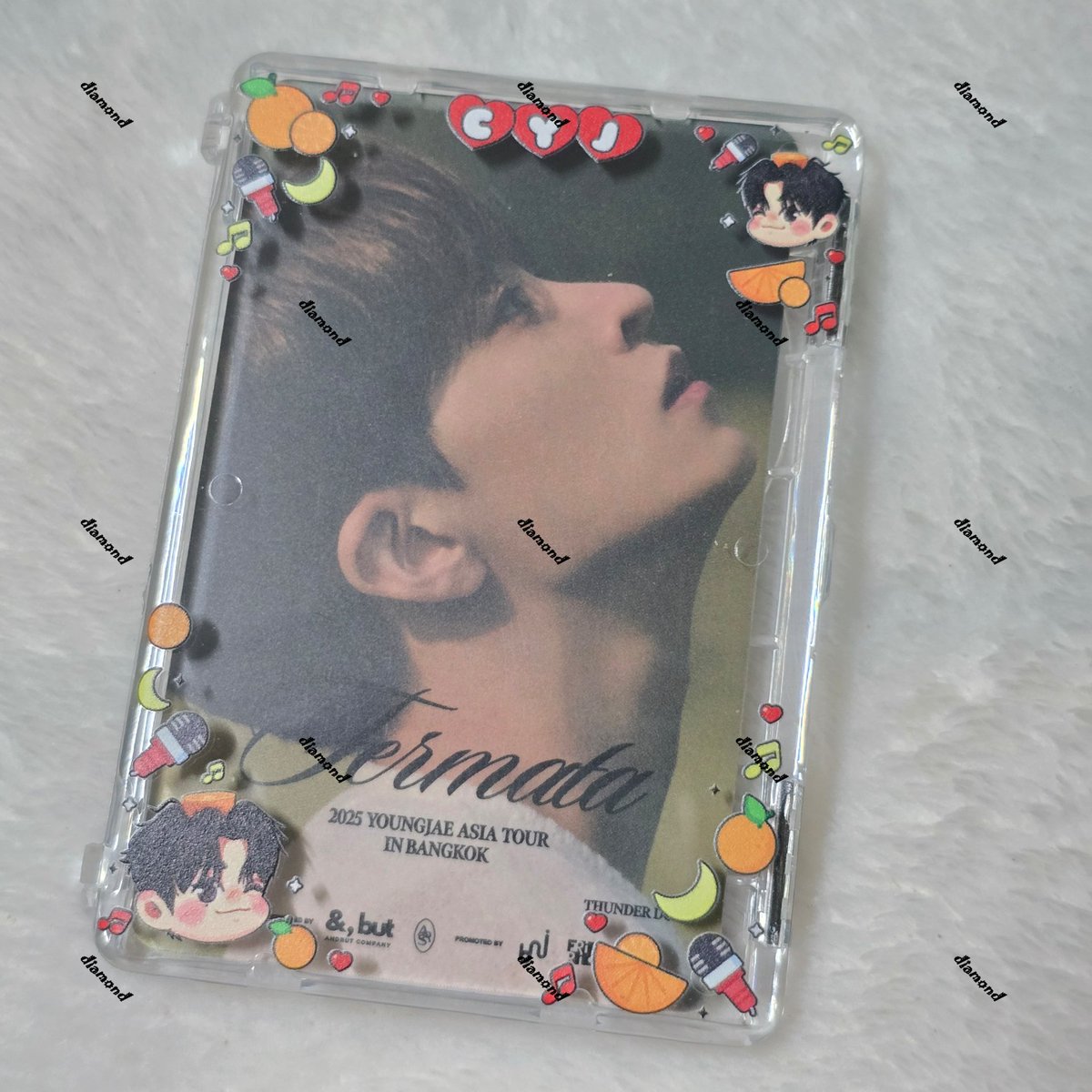 ไปแอบผลิตน้อง Youngjae มาแหละ
อยากทำ 1 ชิ้นก็ทำได้นะ หรือใครมีเพื่อนเยอะ ก็ชวนกันทำหารเรทราคาส่งได้เลย
ผลิต by <a href="/Linlinfactory/">🌈รับผลิตเทป พวงกุญแจอะคริลิค เข็มกลัด griptok</a>
ออกแบบ by <a href="/theGSTERX/">gster รับออกแบบ ♡</a>