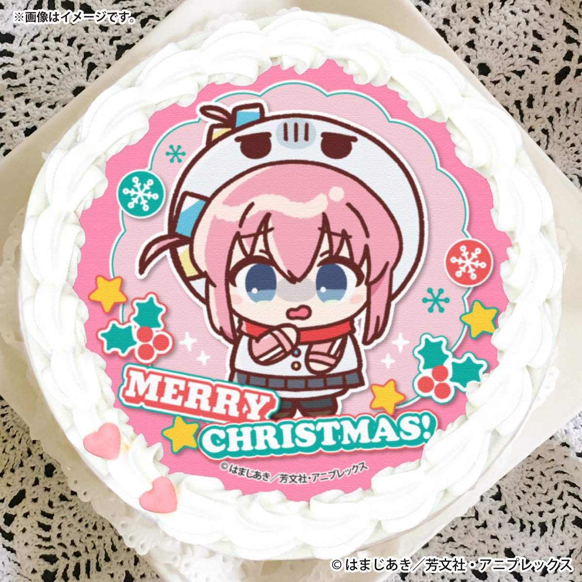 アニメ「 #ぼっち・ざ・ろっく！」 クリスマスケーキ2025好評ご予約