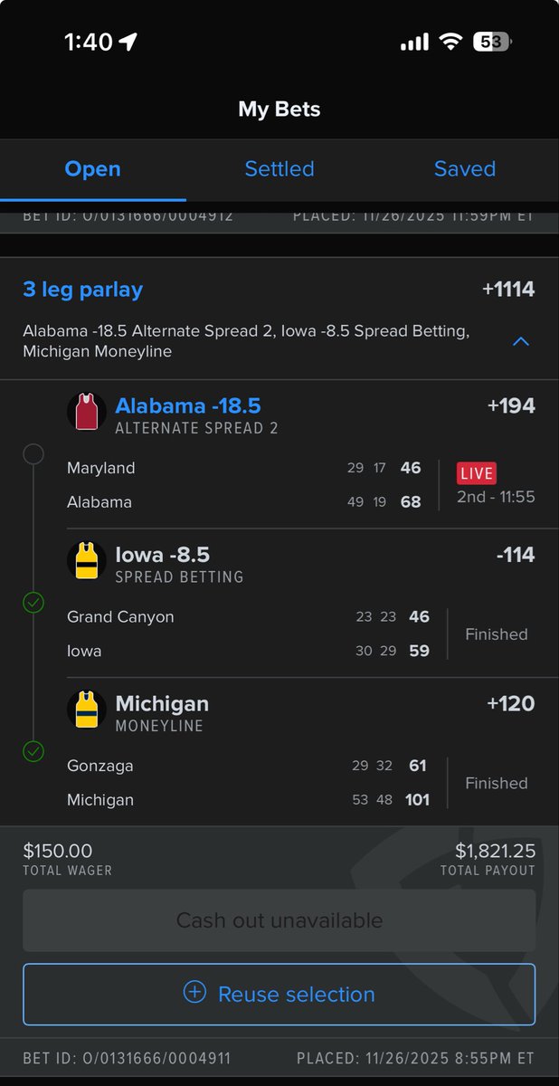 CommanderGenY's tweet image. It’s criminal that I don’t have a cash out for this right now @FDSportsbook