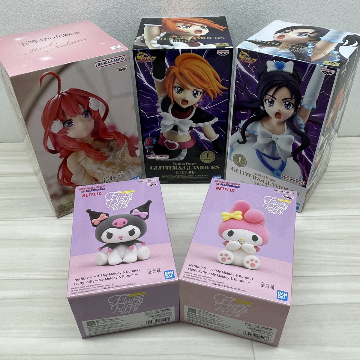 m_t_amuse's tweet image. 万代書店高崎店 フィギュア入荷情報②

✅ #五等分の花嫁 アニメ原画展ver. #中野五月 

✅ #ふたりはプリキュア 
 #キュアブラック / #キュアホワイト 
 
✅ #Netflix シリーズ「My Melody &amp;amp; Kuromi 」
#マイメロディ &amp;amp; #クロミ 

只今絶賛稼働中です‼✨
#万代高崎