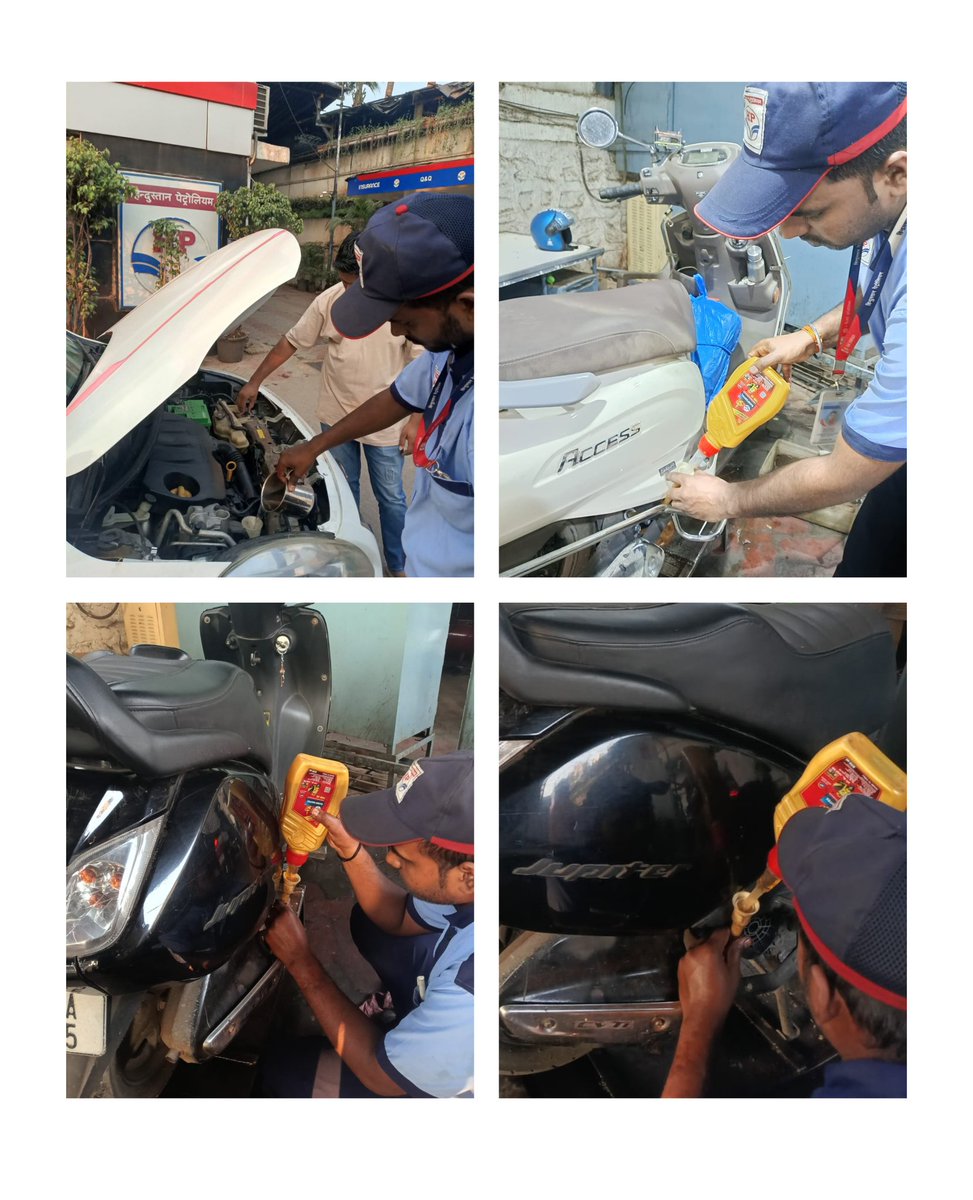 AndSaikripa's tweet image. Keep your engine running smooth and strong!
Regular oil changes not only enhance engine life but also boost performance. Choose HPCL lubricants for trusted quality, superior protection &amp;amp; a smoother drive - every mile, every time. 🚗✨

#Lubricants #EngineCare #HPCL