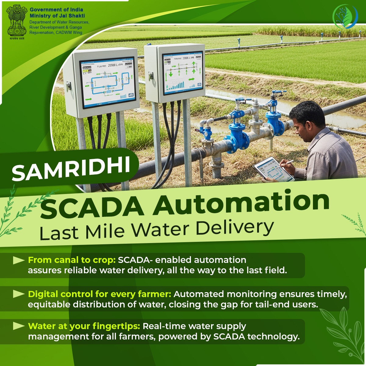 mcadpmksy's tweet image. 🔍 SCADA — keeping irrigation systems under watch 24/7, so every valve, every drop, and every decision is smarter than before. 💧⚙️ 

#SCADA #SmartIrrigation #RemoteMonitoring #WaterManagement #AgriTech