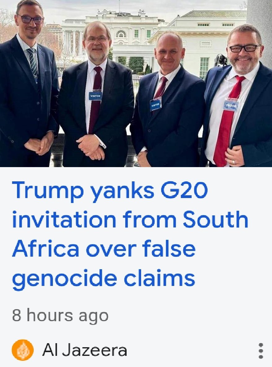 DesBailes's tweet image. Arrest these racist Afrikaner nationalists for treason.
We not going back.
@RediTlhabi @PresidencyZA @Lesufi @ChrisExcel102 @MaxduPreez @Julius_S_Malema @MightiJamie