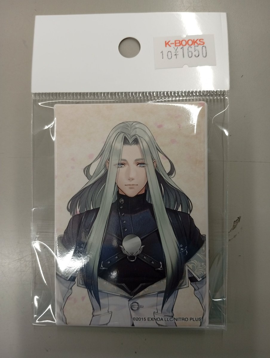 入荷情報】 刀剣乱舞 スクエア缶バッジ 跪坐 姫鶴一文字 大本丸博 タグ