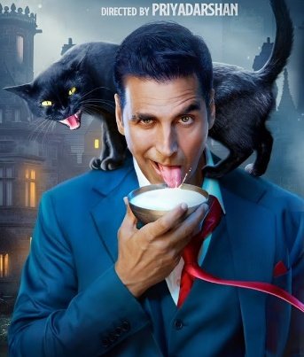 JollyBhoot's tweet image. The posters of #Bhoothbangla promise something, hinted some mythological character be it Demi-God Rahu or God Kirtimukha. The way #AkshayKumar is drinking milk, points out Rahu The Moon Eater

Can be created to imply black magic concept merging with chandragrahan (lunar eclipse)