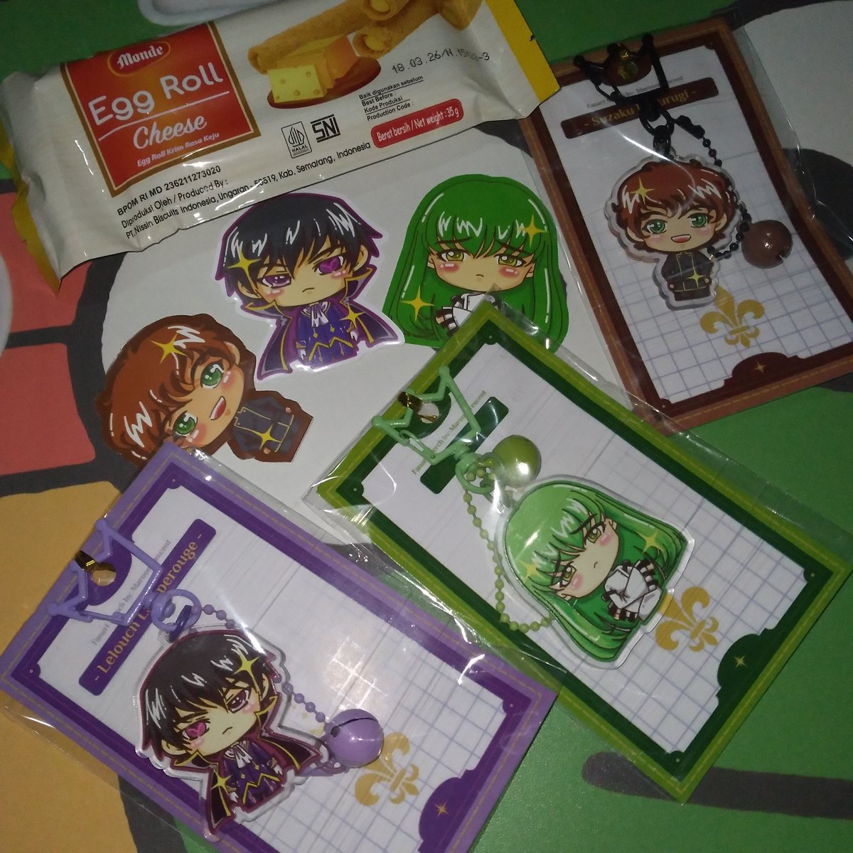 akhirnya anak anak ku pulang dgn slamatt, tengkyuu‼️💓😚🥰 <a href="/marooncrescents/">• Dee • 🐞🌸🌙 CF P25-26</a> 

#コードギアス #反逆のルルーシュ