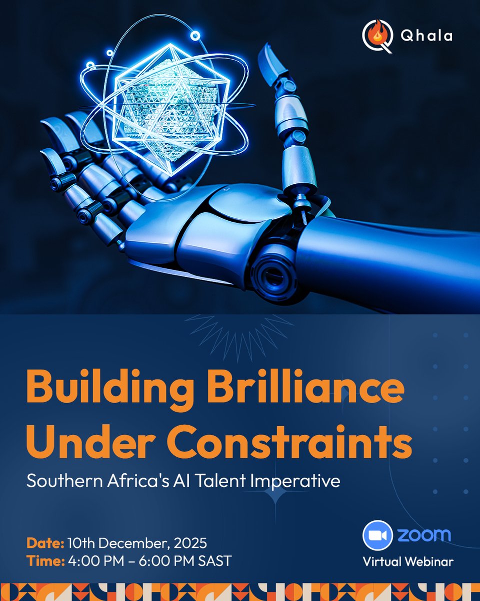 How can Southern Africa grow its AI talent and turn challenges into opportunities?

With South Africa leading the continent in AI readiness yet neighboring countries facing severe skills gaps, this webinar explores how the region can turn constraints into innovation, strengthen