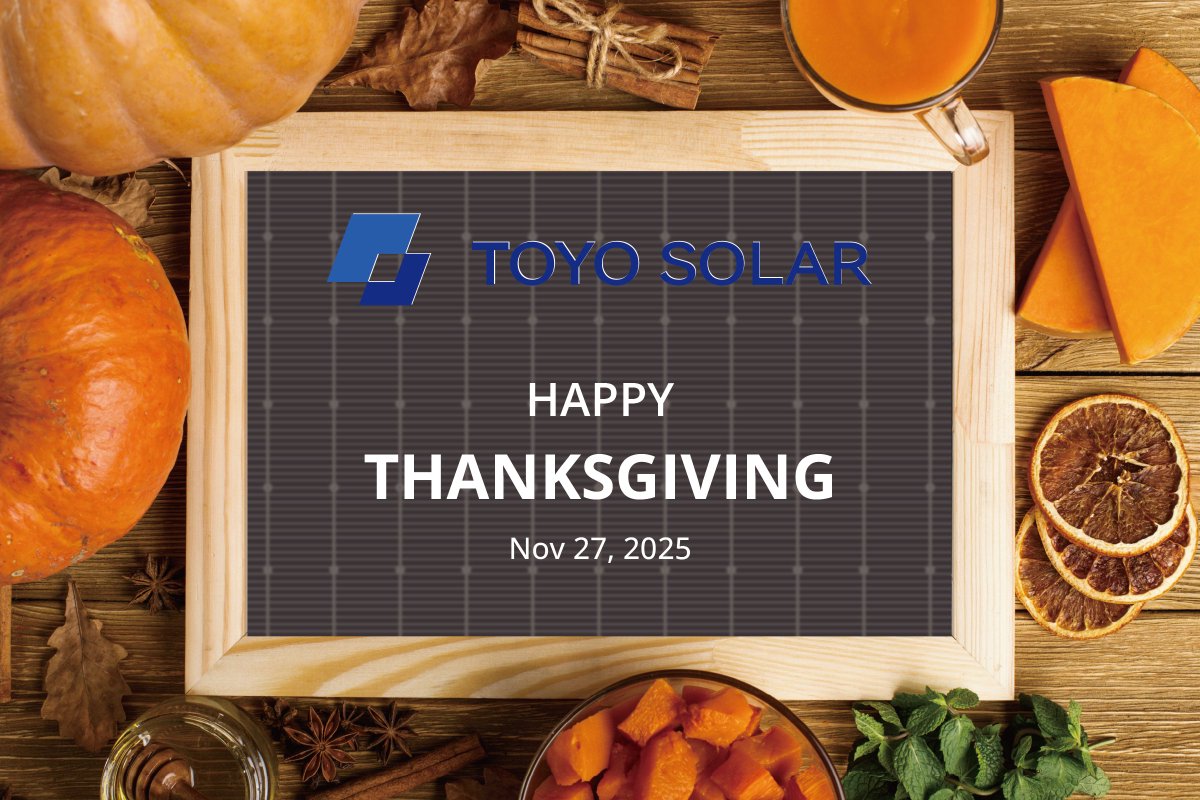 TOYO SOLAR tweet media