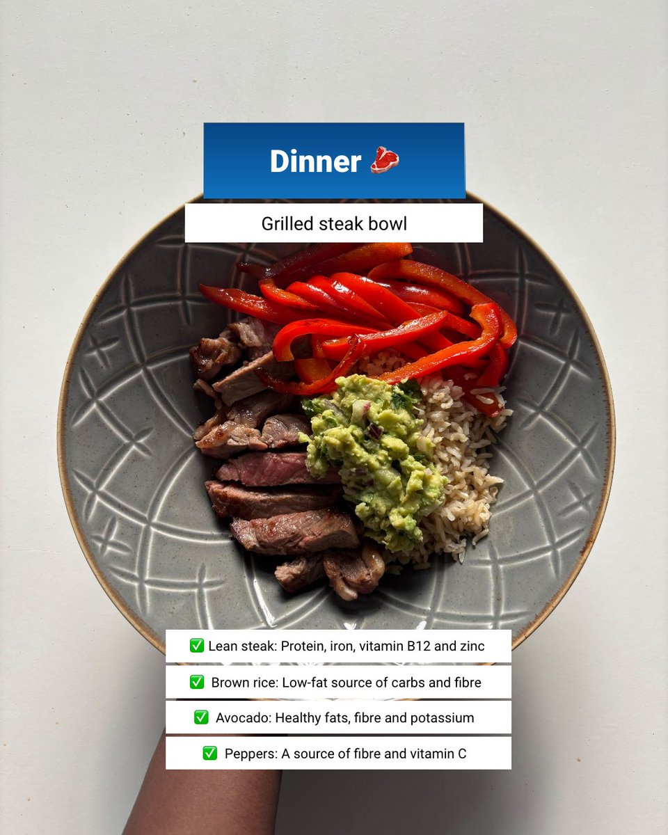 POV: You’re fuelling your day the healthy way 🍳✨

From breakfast to dinner, these balanced meals keep you energised satisfied, and on track with your goals.

Swipe to see it all! 🥗💪