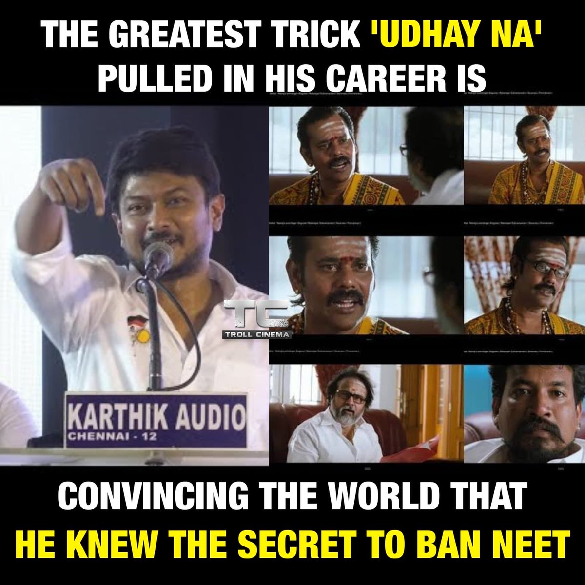 Troll_Cinema's tweet image. Still remains as a secret 

#HBDChinnaPapa