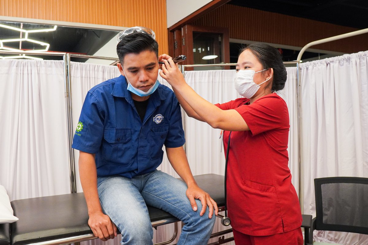 PLPID's tweet image. PLP Indonesia kembali melaksanakan kegiatan Medical Check Up (MCU) bagi seluruh karyawan. Program ini menjadi komitmen kami dalam menjaga kesehatan, keselamatan, serta kesiapan tim dalam menghadapi tantangan pekerjaan.
#PLPID #PLP #MCU #MedicalCheckUp #kesehatan #EHS #k3 #medical