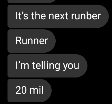 The normie bat signal is going off. More to come