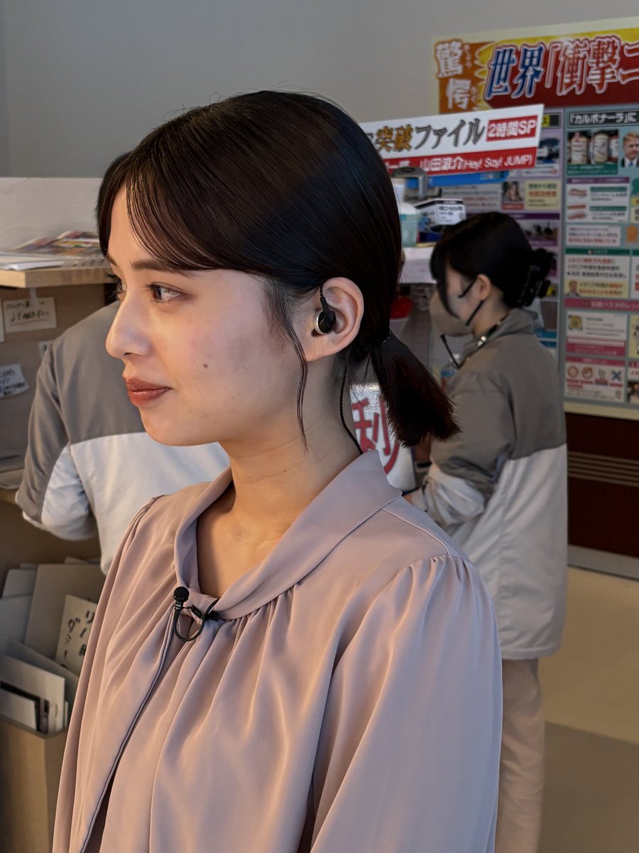 nib_nagasaki's tweet image. このあと！冷川アナが
「情報ライブ ミヤネ屋」に
生出演します！

あすはいよいよ代打MC🔥