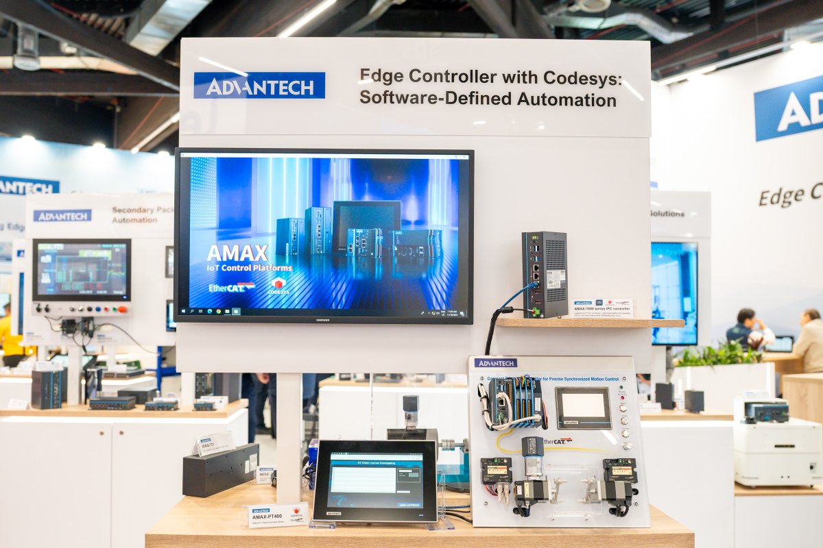 Advantech_IIoT's tweet image. Software-Defined Control: A Pivotal Moment in Manufacturing Architecture Transformation

Manufacturing control architecture is transitioning from &quot;dedicated hardware&quot; to &quot;software-defined&quot; systems. When quality inspection integrates AI, when process optimization relies on…