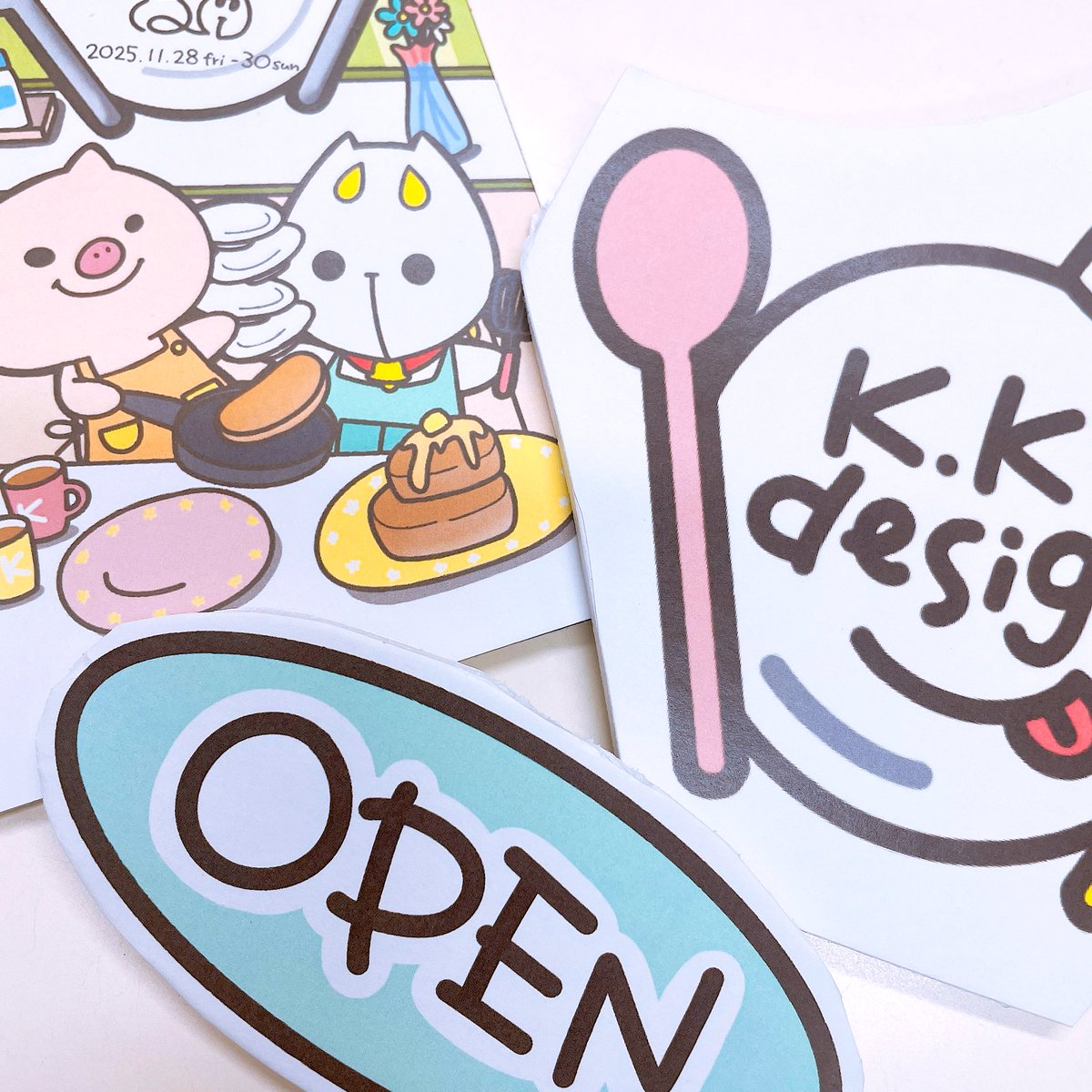 kkdesignbu's tweet image. \\\ 第三回 個展『K.Kitchen.』ついに明日✨ ///

K.K.デザイン部の中身(STAFF A)は、全日在廊予定です！！

原宿デザインフェスタギャラリーさん
WEST【1-G】にて、お待ちしております🎉✨

 #kudokimu