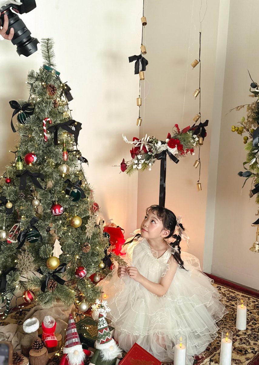 Mchan2024m's tweet image. 🎄撮影の裏側🎄だよ🧸💕
🦌クリスマス🔔わくわく🥰

#えむたん #ママ撮り #クリスマス #楽しみ