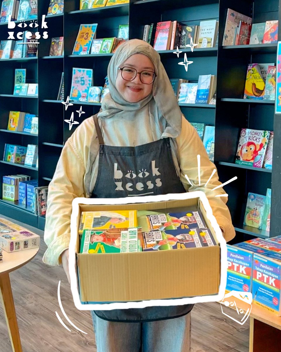 BookXcess's tweet image. Grab Hot Box kami dan sumbatlah sebanyak mana buku yang korang nak. Lepas tu bawa semua balik dengan hanya RM99!

Yes, serius! RM99 je untuk satu kotak! Daripada selected titles kami, semuanya milik korang… asalkan korang boleh tutup kotak tu 😉

Promo ni 3 hari je.  Esok serbu!…