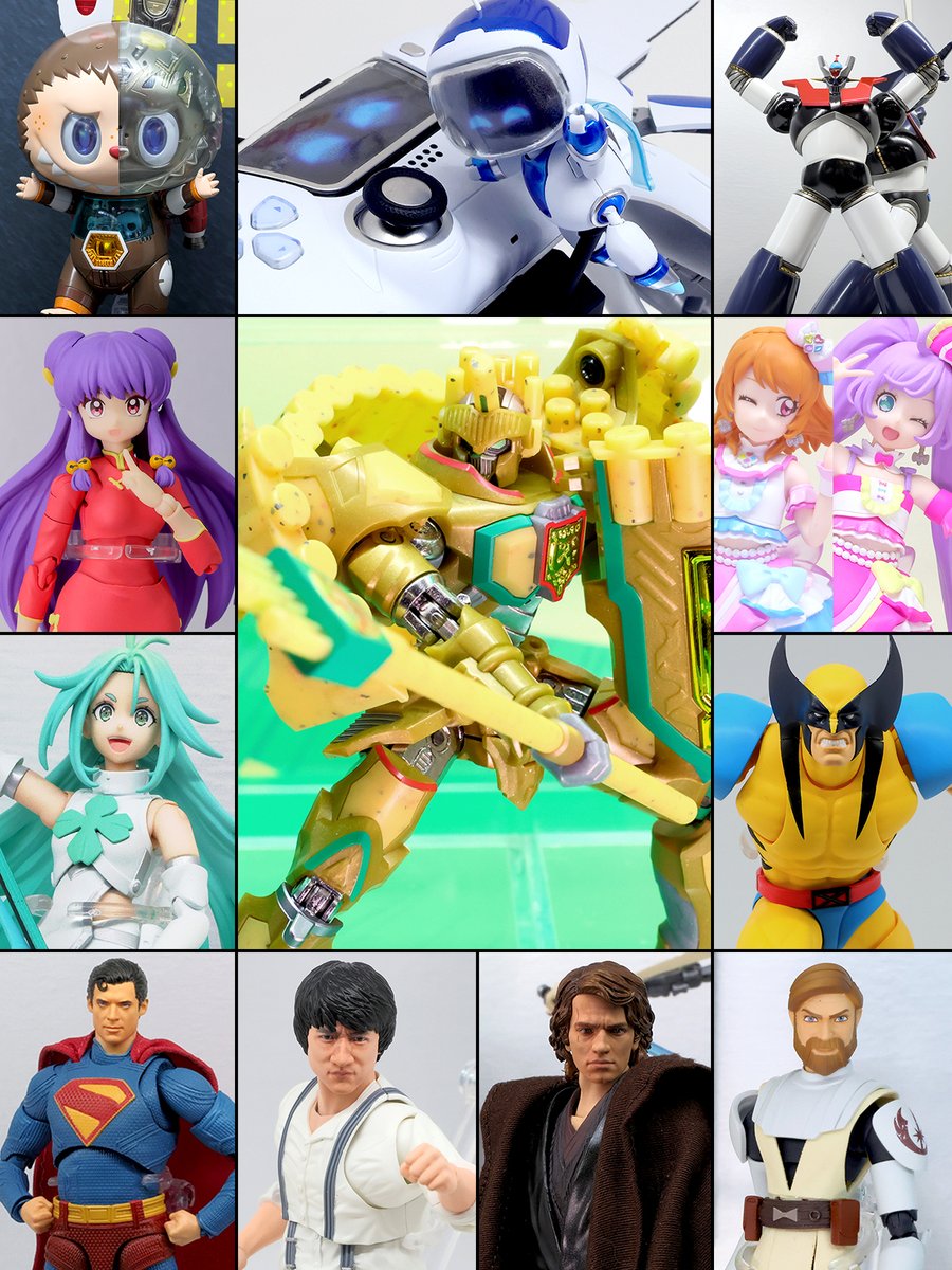 t_features's tweet image. ◤#魂ネイション2025 イベントギャラリー
 ベルサール秋葉原 1F：アニメ・ゲーム・超合金展示◢
tamashiiweb.com/event_photogal…

バラエティ豊かな超合金や、S.H.Figuartsのアニメ・映画キャラクター、#ロウタシーノイズ などの展示を一挙にご紹介！
#t_n2025 #t_shf #t_chogokin