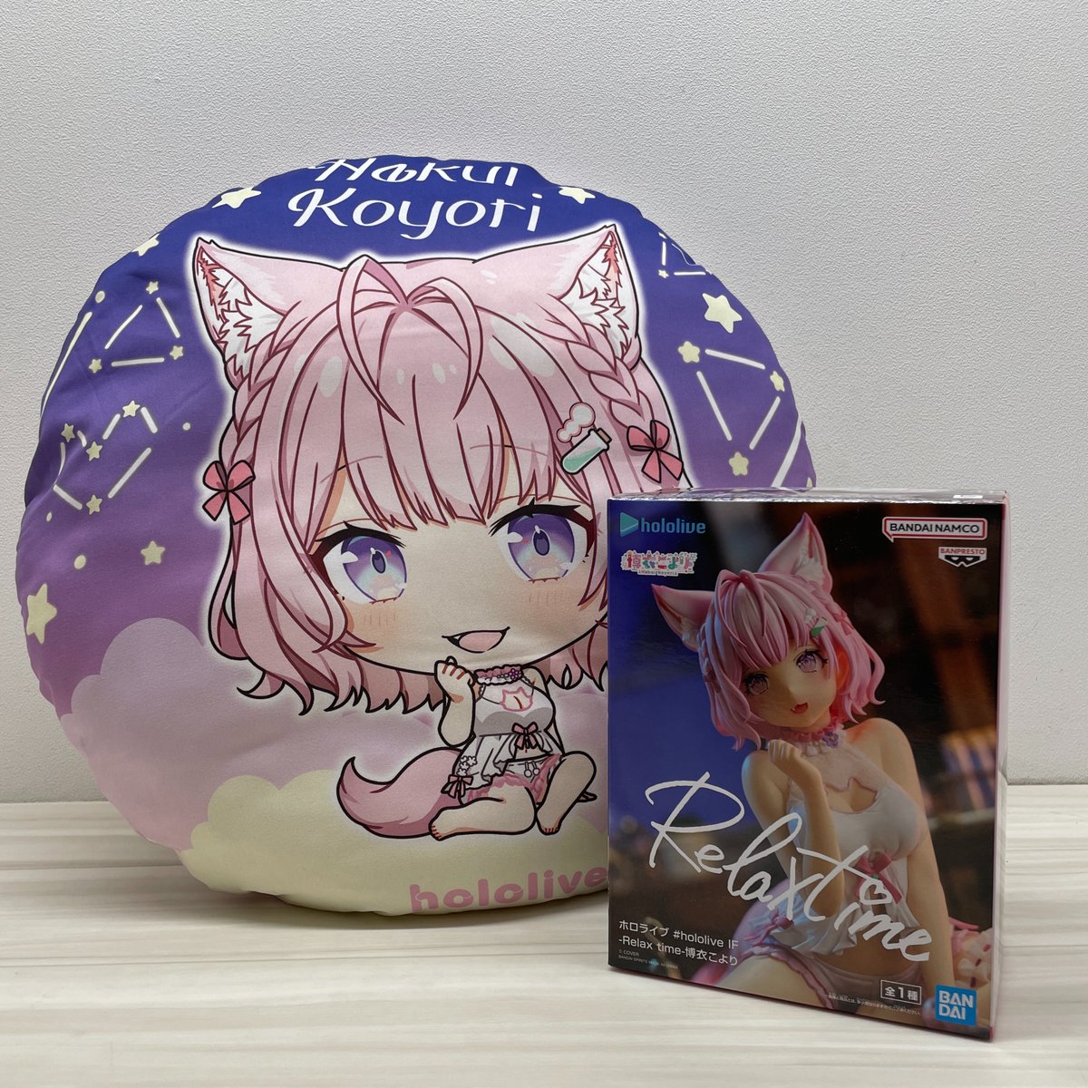 m_t_amuse's tweet image. 万代書店高崎店 入荷情報④

✅アニメ『 #ウマ娘 シンデレラグレイ 』 BANPRESTO EVOLVE 
#オグリキャップ / #タマモクロス 

✅ #ホロライブ hololive IF -Relax time- #博衣こより 

✅ #ホロライブ hololive IF petit ラウンドクッション  #博衣こより 

絶賛稼働中です‼️✨
#万代高崎