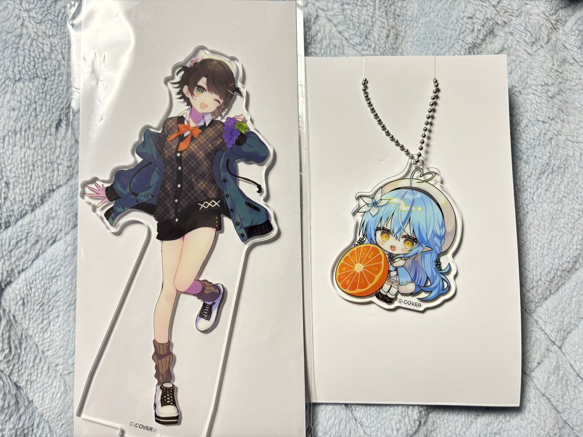 セブンイレブンコラボBIG3グッズ！
スバちゃんアクスタゲット👍
ランダムはラミィちゃんやった！！
 #大空スバル
 #雪花ラミィ
 #BIG3