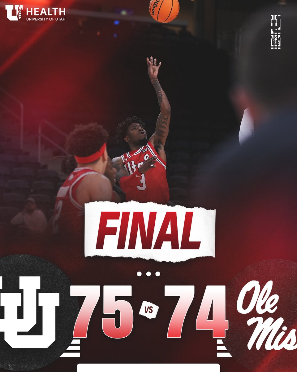 UtahMBB's tweet image. FINAL from @AcrisureArena!