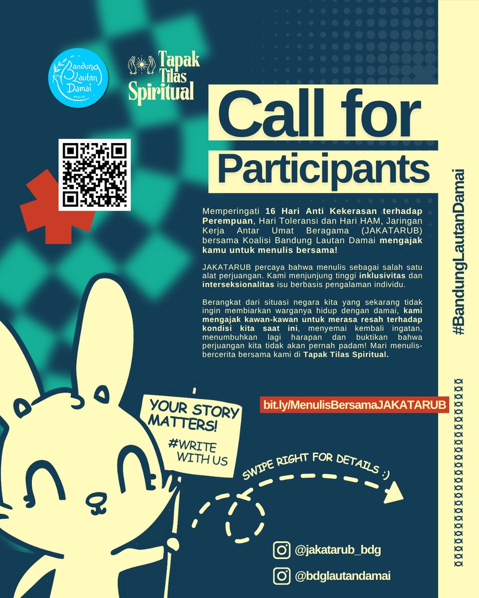 ujarankebancian's tweet image. rts are very appreciated 😺😺😺

yu share cerita kawan-kawan, ga mesti yg berat ko cerita sehari-hari aja jg gas pisan kalau boleh ada muatan pembebasan yes semangatnya memperingati panjangnya sejarah kekerasan yg dialami oleh perempuan seluruh dunia + kelompok rentan 🙌🙌