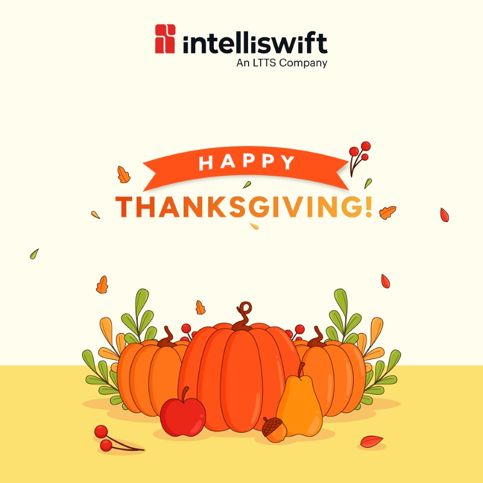 Intelliswift's tweet image. 🦃 Wishing you and your loved ones a season filled with joy and success.🎉

#Thanksgiving2025 #Thanksgiving #Gratitude