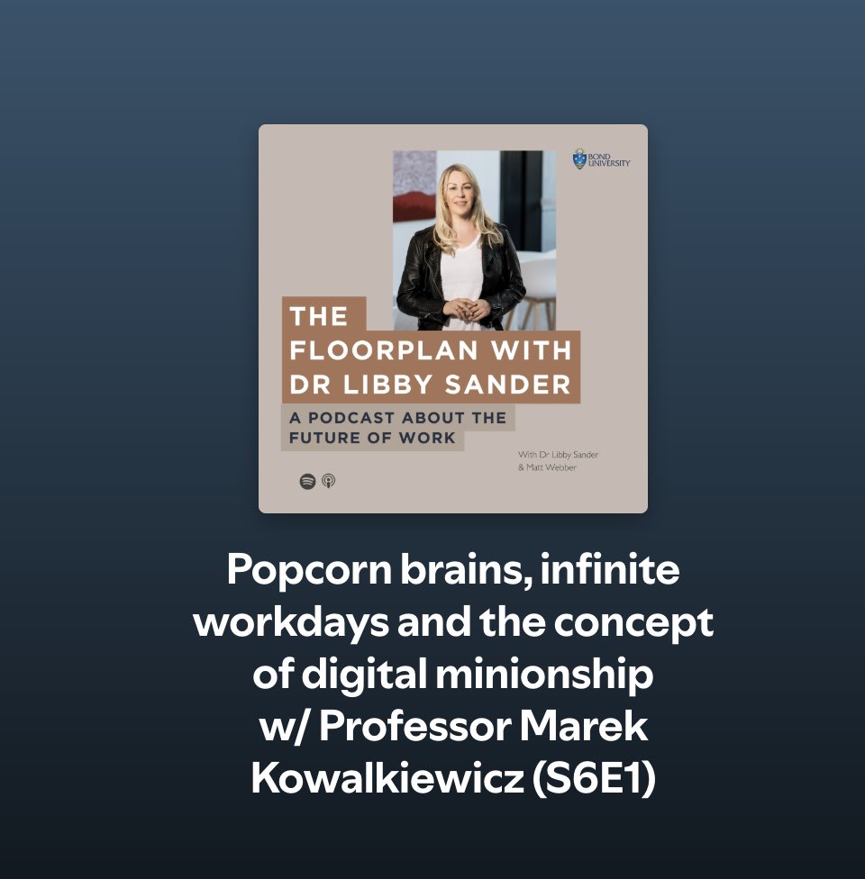 LibbySander's tweet image. The Floorplan is back, Season 6 out tomorrow! @MattWebberWrite has some weird ideas and I interview Thinkers360 Top 100 Global Thought Leader in AI Professor @marekkowal who was awarded his PhD (Summa Cum Laude) from Poznan University of Economics. open.spotify.com/show/2SDBip49y…