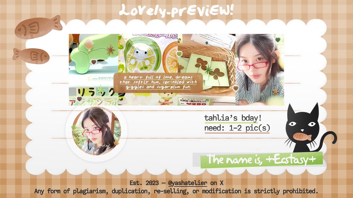 easypslove's tweet image. 💌__; rt if you want ‘ECTASY’ from @yashatelier