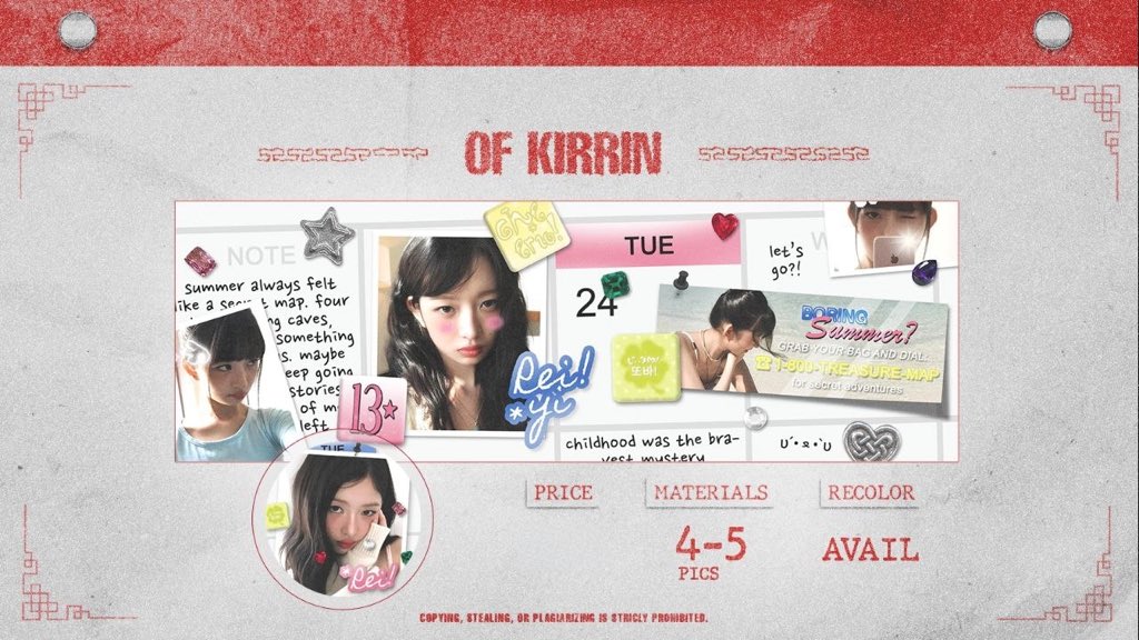 easypslove's tweet image. 💌__; rt if you want ‘OF KIRRIN’ from @159exe