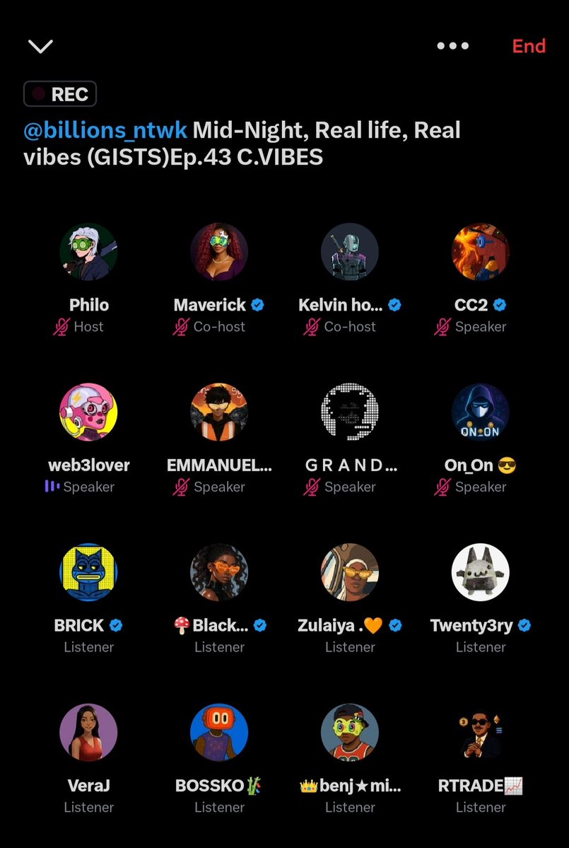 Gm CT
Gm Billionaires

<a href="/billions_ntwk/">Billions</a> community vibe is back😂

We’ve always been on track, but now we’re stepping up.

As <a href="/jgonzalezferrer/">Javi🥥.eth</a> always says, the community will be rewarded, not just in short term, but long-term as well.

It’s time to double down.

gBillions for now😂