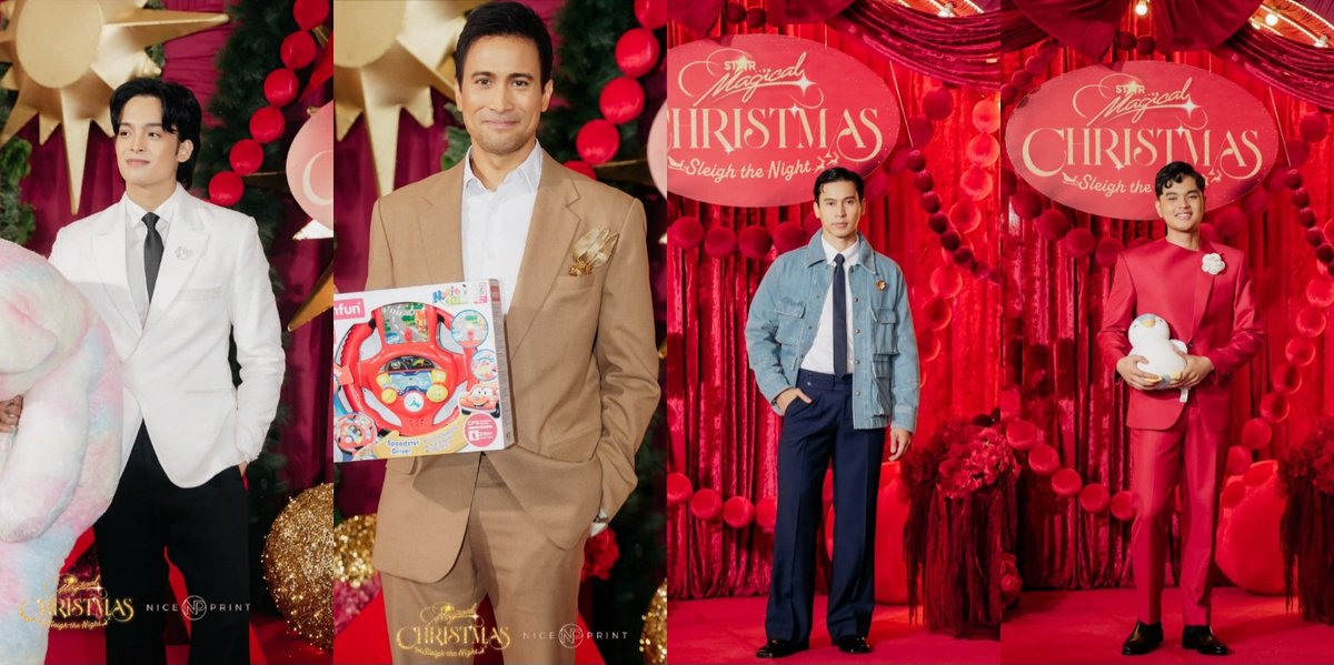 My TOP 12 BEST DRESSED Male
 
9.KD Estrada
10.Sam Milby
11.Enchong Dee
12. JP Cabrera

#JPCabrera #EnchongDee #SamMilby #KDEstrada #StarMagicalChristmas2025 #SleighTheNight