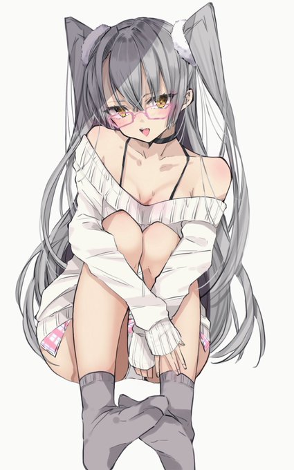 おうち時間天津風🧦🐑(微調整再掲) 