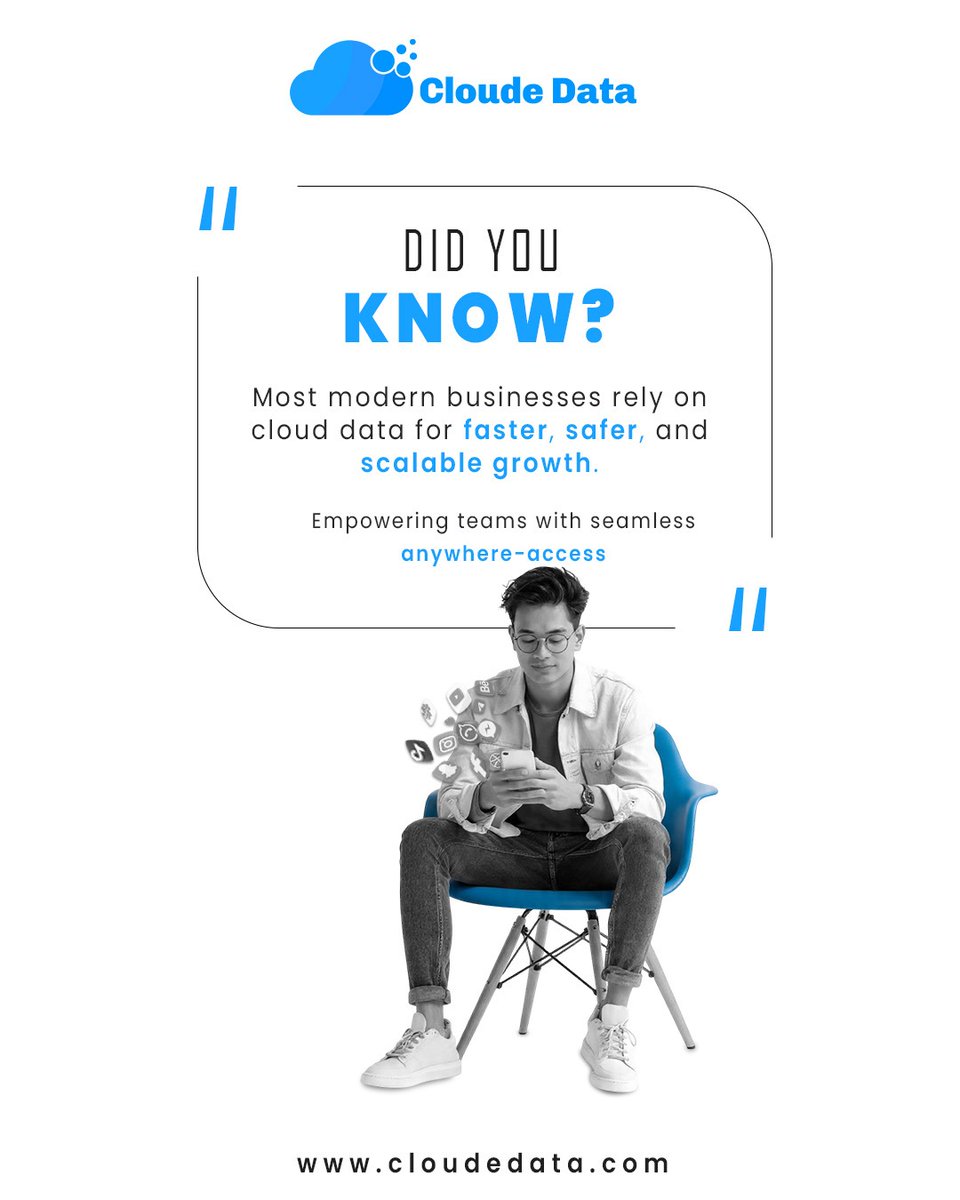 CloudeData's tweet image. 🚀 Did You Know?
.
.
.
.
Move your business to secure, scalable cloud data with Cloude Data.

🌐 cloudedata.com
📞 +91 9311472352

#CloudData #DigitalGrowth #BusinessOnCloud #CloudSolutions #DataSecurity #CloudTechnology #anywhereaccess #ModernBusiness #CloudMigration