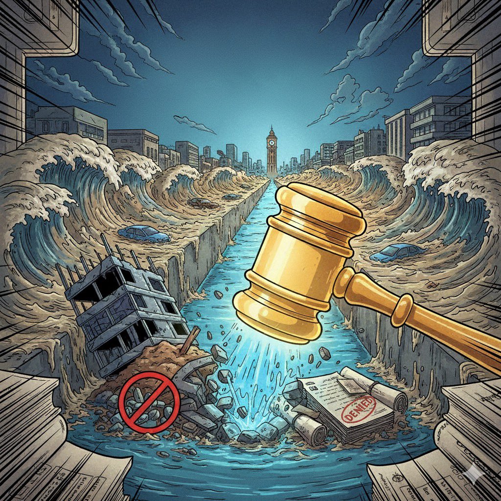 ในฐานะนักกฎหมายและผู้ที่ติดตามปัญหาน้ำท่วมมาเป็นระยะเวลานาน โดยเฉพาะในกรุงเทพมหานคร ซึ่งมีสภาพทางภูมิศาสตร์หลายส่วนคล้ายคลึงกับเมืองหาดใหญ่ ผมขอยืนยันได้ประการหนึ่งว่า น้ำท่วมหาดใหญ่ไม่ใช่ภัยธรรมชาติเพียงอย่างเดียว แต่เป็นปัญหาเชิงกฎหมายและโครงสร้างอำนาจรัฐ ที่ถูกปล่อยปละละเลย