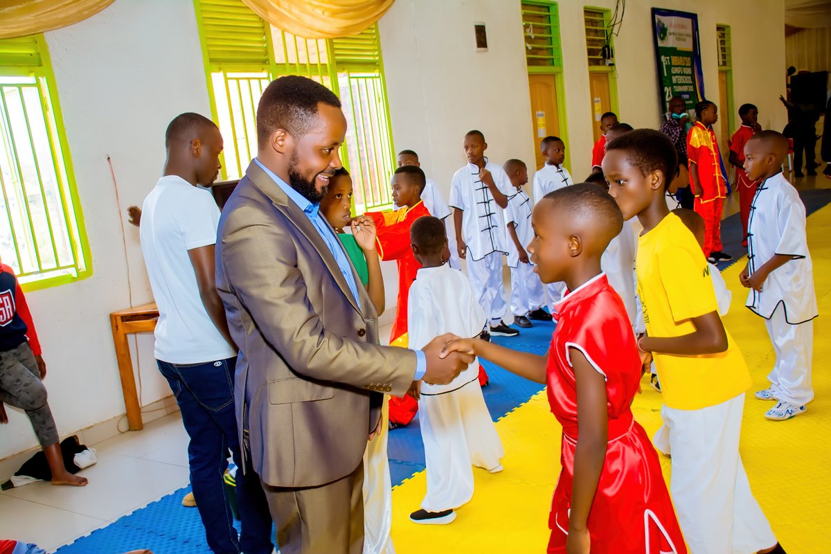 RKWF_federation's tweet photo. Ishimwe Valens, the head of the Rwanda Kung-Fu Association, says that introducing it in schools is a major undertaking for the federation because it will produce talented athletes.@Rwanda_Sports @ChinaEmbinRW @RwandaOlympic @nmukazayire @NgarambeRwego https://t.co/W9L5ZwmHPt