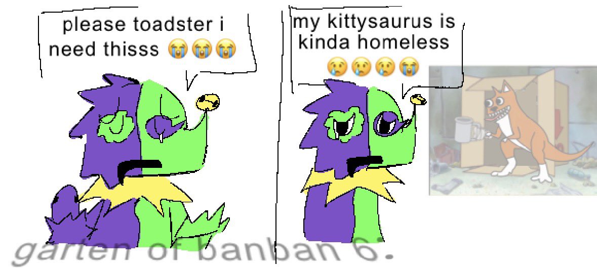 highkey forgot how fun this guy was to doodle 👀 #gartenofbanban