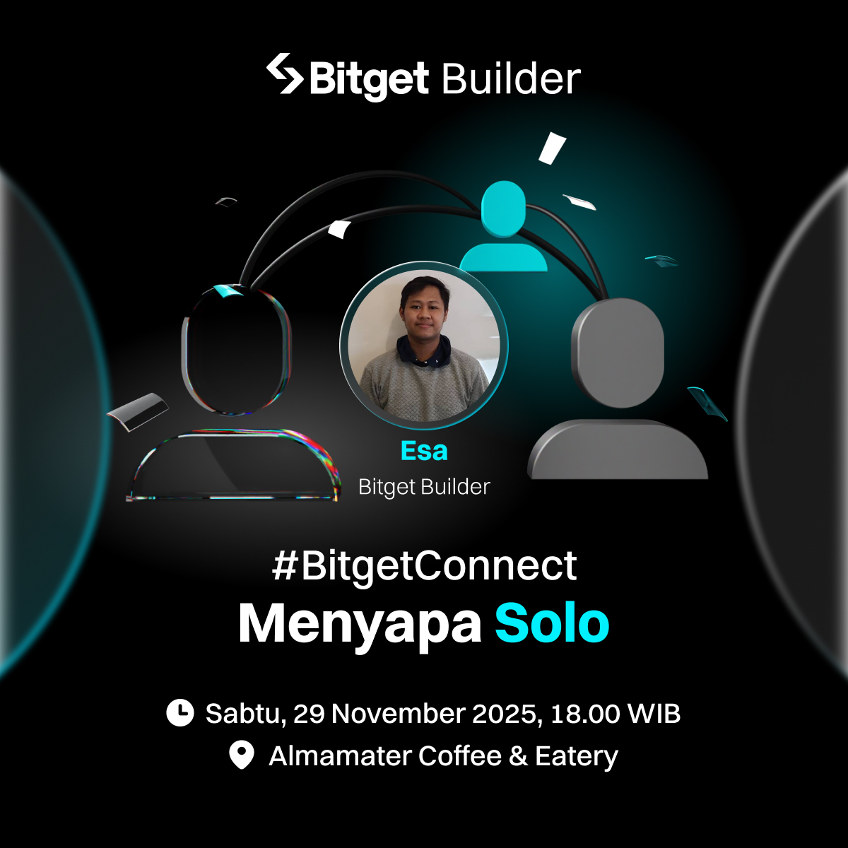 BitgetID's tweet image. #BitgetConnect Menyapa Solo 👋 

Halo Bitgetizen yang berdomisili di Solo dan sekitarnya!
Yuk seru-seruan bareng #Bitget dan komunitas kripto Solo. Kita bakal adain meetup santai bareng #BitgetBuilder kita @panglima_crypto untuk sharing tentang Web3 dan kripto.  

📅 Sabtu 29…