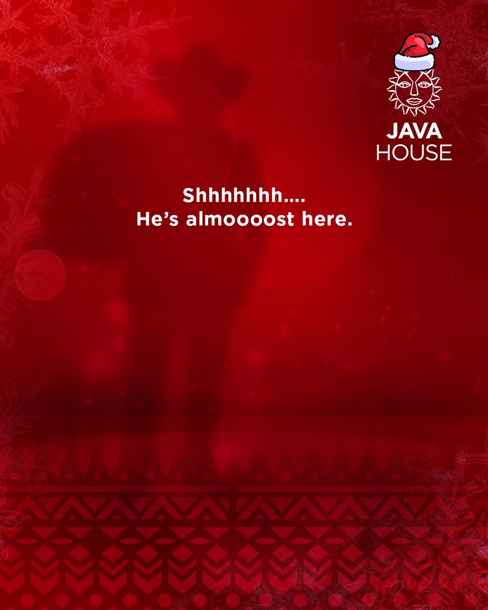 javahouseafrica's tweet image. Someone cheeky is sneaking into your December plans... He’s bringing giggles, treats, and a little ka festive mischief. Keep your plates ready and your mugs full. He’s almost  here! #JavaLove  #BudaKrisi #ThatKafestiveFeeling