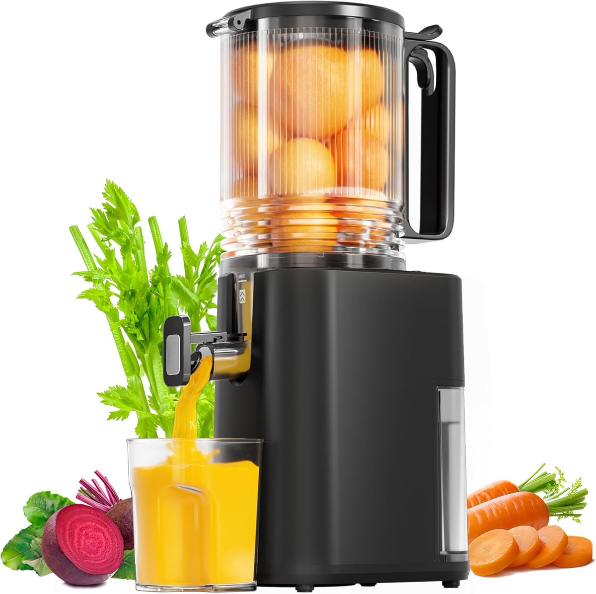 Cold Press Juicer for $46, retail $159! Use promo code; L3UUMAQO