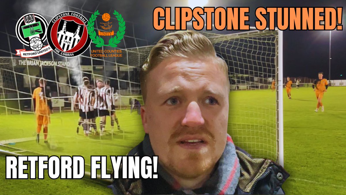 🎥VLOG

<a href="/RetfordUnited/">Retford United</a> vs <a href="/ClipstoneFC1/">Clipstone FC</a> 

youtu.be/7J01CAXJaIM

Any RETWEETS will be greatly appreciated!

<a href="/NonLeagueRover/">Paul Non League Rover</a> <a href="/NonLeagueHQ1/">NonLeagueHQ</a> <a href="/NonLeagueCrowd/">Non League Crowds</a> <a href="/NL_Bible/">Non League Bible</a> <a href="/NLW_UK/">Non League Wonders</a> <a href="/aaron_challoner/">Chall</a> <a href="/GRPlusUK/">Grassroots Plus Podcast</a> <a href="/TurfScoutUK/">TurfScout</a> <a href="/JoeSkelton10/">Joe</a> <a href="/AdamGittingspt/">Adam Gittings</a> <a href="/TheDB30/">Dan Bell</a> <a href="/Dudsey_/">Duds</a> <a href="/vinnynolan/">On The Hop Groundhopping / Real Ales - Syd</a>