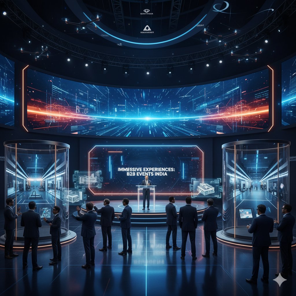 ResurgentAV's tweet image. From passive to participatory—B2B events in India are embracing immersive experiences. Think AR/VR demos, interactive displays, and emotional storytelling. Explore how this shift is reshaping the industry: bit.ly/3VByYkY 

#B2BEvents #ImmersiveTech #EventInnovation