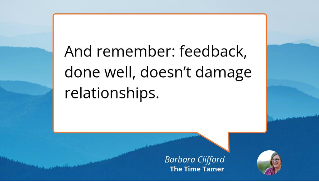 Barbclifford's tweet image. Effective feedback is one of the most powerful tools we have for performance management, and not just the annual review kind.

Read more 👉 lttr.ai/Aleo2

#GivingFeedback #ChaosToCalm #MessytoMagic